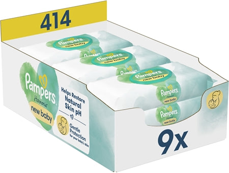 Pampers Harmonie New Baby Wet Wipes For Kids