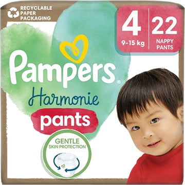 Pampers Harmonie Pants Size 4 Nappy Covers 