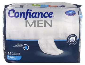 Hartmann Confidence Men 14 Absorbent Protections 4 Drops