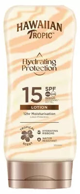 Hawaiian Tropic Hydrating Protection Lotion Spf15 180 Ml
