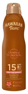 Hawaiian Tropic Protective Dry Oil Continuous Spray Spf15 177Ml