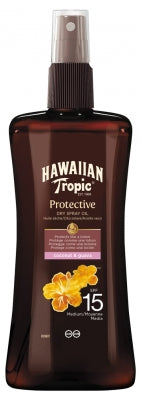 Hawaiian Tropic Protective Dry Oil Spf15 200Ml
