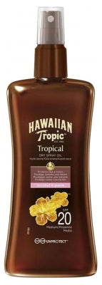 Hawaiian Tropic Protective Dry Oil Spf20 200Ml