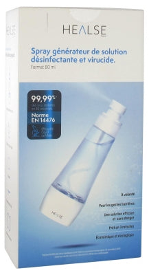 Healse Generating Spray For Disinfectant And Virucidal Solution Size 80Ml