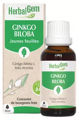 Herbalgem Organic Ginkgo Biloba 30Ml