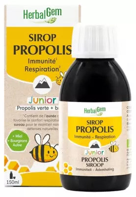 Herbalgem Organic Propolis Junior Syrup 150Ml