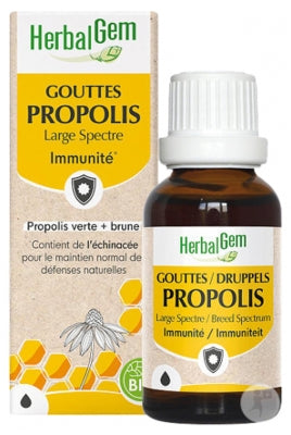 Herbalgem Organic Propolis Large Spectrum Immunity 15Ml