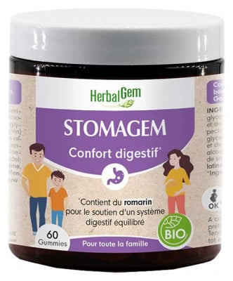 Herbalgem Stomagem Organic 60 Gummies