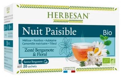 Herbesan Infusion Bio Peaceful Night 20 Sachets