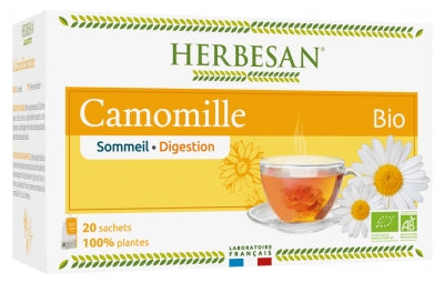 Herbesan Infusion Chamomile Organic 20 Sachets