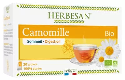 Herbesan Infusion Chamomile Organic 20 Sachets