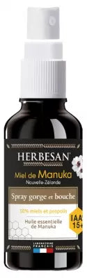 Herbesan Manuka Honey Throat And Mouth Spray Iaa 10+ 25Ml