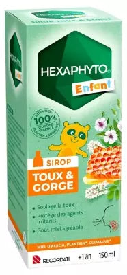 Hexaphyto Children’s Cough & Throat Syrup, 150 ml
