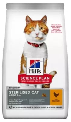 Hill'S Adult Sterilized Cat (1-6 Years) Chicken 1.5 Kg