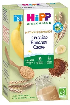 Hipp Banana Cocoa Cereals From 8 Months Organic 250G