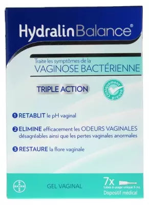 Hydralin Balance Vaginal Gel 7 Tubes X 5Ml