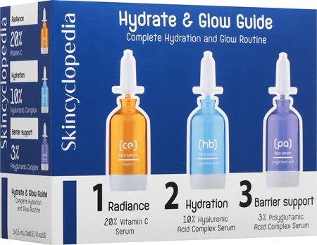 Skincyclopedia Hydrate & Glow Guide Intense Hydration Set 