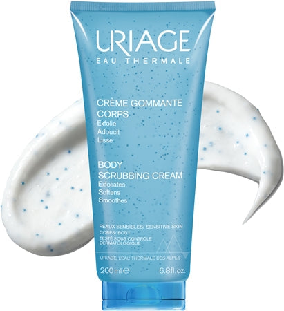 Uriage Hygiène Body Scrubbing Cream Body Exfoliating Cream For Sensitive Skin