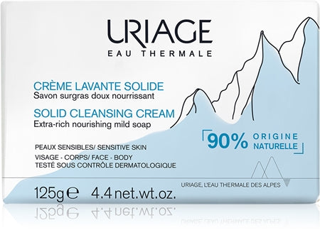 Uriage Hygiène Solid Cleansing Cream Gentle Cream Cleanser With Thermal Water