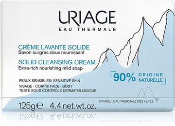 Uriage Hygiène Solid Cleansing Cream Gentle Cream Cleanser With Thermal Water