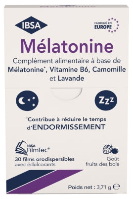 Ibsa Melatonin 30 Orodispersible Films