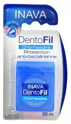 Inava Dentofil Chlorhexidine Dental Floss 50M