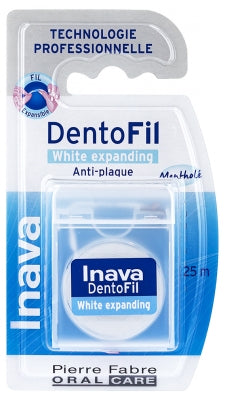 Inava Dentofil White Expanding Dental Floss 25M