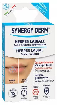 Incarose Synergy Derm Herpes Labialis Patch 15 Patches