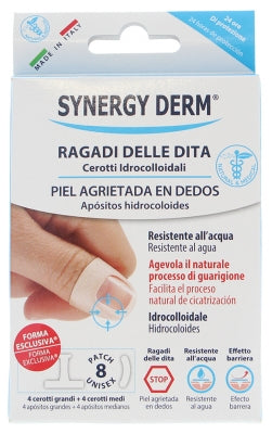 Incarose Synergy Derm Hydrocolloid Finger Crack Dressings X 8