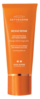 Institut Esthederm Bronz Repair Protective Anti-Wrinkle And Firming Face Care Moderate Sun 50Ml