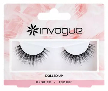 Invogue False Eyelashes Dolled Up 1 Pair