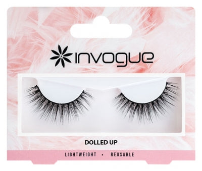 Invogue False Eyelashes Dolled Up 1 Pair