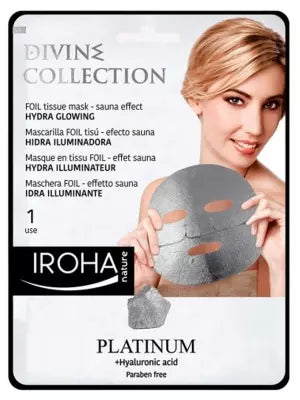 Iroha Nature Divine Collection Hydra Glowing Foil Tissue Mask 25Ml
