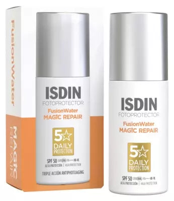 Isdin Fotoprotector Fusion Water Magic Repair Sun Cream Spf50 50 Ml