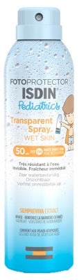 Isdin Fotoprotector Pediatrics Transparent Spray Wet Skin Spf50 250 Ml