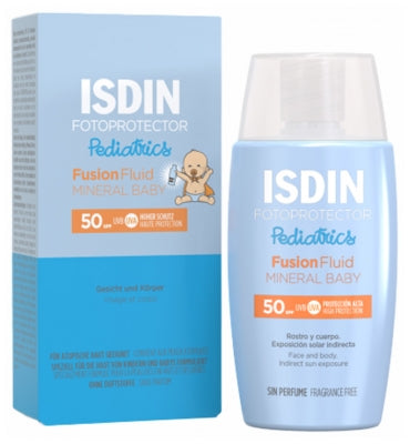 Isdin Fotoprotector Pediatrics Fusion Fluid Mineral Baby Spf50 50Ml