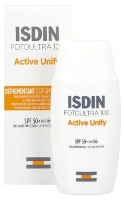 Isdin Fotoultra 100 Active Unify Depigmenting Spf50+ 50Ml