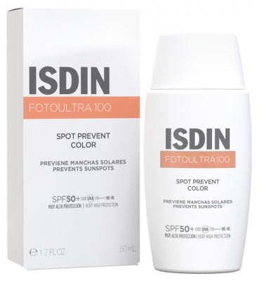 Isdin Fotoultra 100 Spot Prevent Color Prevent Sunspots Spf50+ 50 Ml