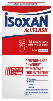 Isoxan Actiflash 28 Effervescent Tablets