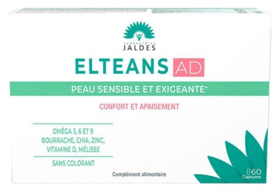 Jaldes Elteans Ad Sensitive And Demanding Skin 60 Capsules