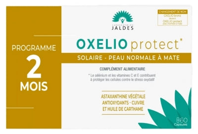 Jaldes Oxelio Protect Solaire Peau Normale À Mate 60 Capsules