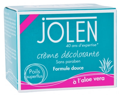 Jolen Bleaching Cream Gentle Formula With Aloe Vera 30Ml + Activator 7G