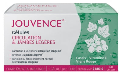 Jouvence Capsules Circulation And Light Legs 60 Capsules