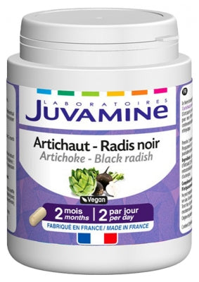 Juvamine Artichoke Black Radish 120 Capsules