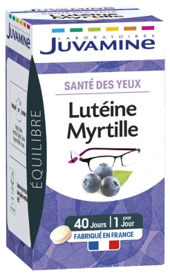 Juvamine Eyes Health Lutein Blueberry 40 Capsules