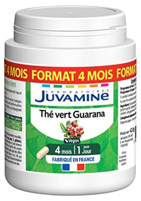 Juvamine Green Tea Guarana 120 Capsules