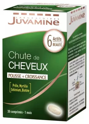 Juvamine Hair Loss Growth + Re-Growth 30 Tablets