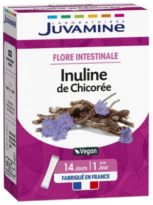 Juvamine Intestinal Flora Chicory Inulin 14 Sticks