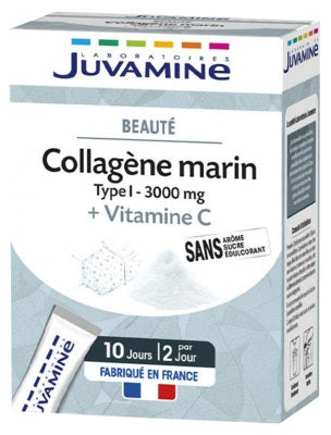 Juvamine Marine Collagen Type I 3000Mg + Vitamin C 20 Sticks