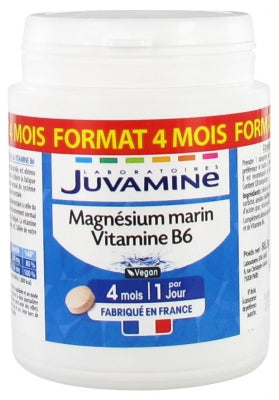 Juvamine Marine Magnesium Vitamin B6 120 Tablets